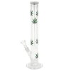 Skleněný bong Leaves, 40cm