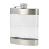 Transparentní placatka KRCZ, 177 ml (6 oz)