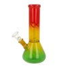 Skleněný bong s perkolací Super Heroes Duhový Ice, 21cm