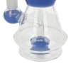 Skleněný bong s perkolací Super Heroes Blues, 19cm
