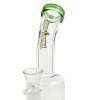 Skleněný bong s perkolací Super Heroes Greener, 21cm