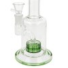 Skleněný bong s perkolací Super Heroes Greener, 21cm