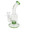 Skleněný bong s perkolací Super Heroes Greener, 21cm