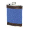Placatka Blue Stripes KRCZ, 7 oz (207 ml)
