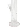 Skleněný bong Super Heroes Straight Transparent, 40cm