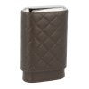 Pouzdro na 3 doutníky Leather, Robusto/Corona