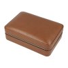 Humidor na doutníky Passatore cestovní hnědý 4D, 21x14x8cm