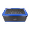 Humidor na doutníky Colibri Rally Black/Blue, 40x25x16cm