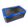 Humidor na doutníky Colibri Rally Black/Blue, 40x25x16cm