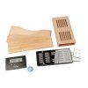 Humidor na doutníky Colibri Rally Gold, 40x25x16cm