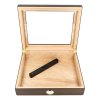 Humidor na doutníky Angelo Ořech prosklený