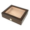 Humidor na doutníky Angelo Ořech prosklený