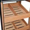 Humidor na doutníky Angelo Cabinet Black, 30x28x53cm