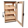 Humidor na doutníky Angelo Cabinet Black, 30x28x53cm