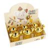 Kovový drtič tabáku Super Heroes Cat Gold, 40 mm