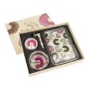 Drtič tabáku plastový Monkey King Gift Set Transparent