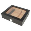 Humidor na doutníky Angelo Set 15D černý, 26x22x6,5cm
