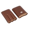 Pouzdro na 3 doutníky Jemar, kůže, Brown