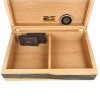 Humidor na doutníky Jemar Limited Ebony White 07, 40x25x11,5cm