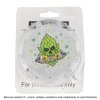 Drtič tabáku plastový Weed, 2.díl., 67mm