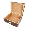 Humidor na doutníky Tegao, červenohnědý, stolní