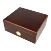 Humidor na doutníky Tegao, červenohnědý, stolní