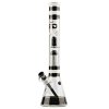 Skleněný bong s perkolací Grace Glass Golden Line Black, 46cm