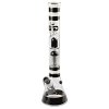 Skleněný bong s perkolací Grace Glass Golden Line Black, 46cm