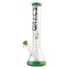 Skleněný bong s perkolací Grace Glass LE Beaker Green, 40cm