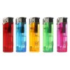 Zapalovač Wildfire Piezo LED Transparent