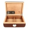 Humidor na doutníky Angelo hnědý 25D, 28x21x9,5cm