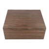 Humidor na doutníky Ořech 25D, 26x22x10cm