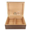 Humidor na doutníky Ořech 25D, 26x22x10cm