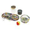 Skleněný bong Super Heroes Colorful, set, 21 cm