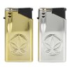 Zapalovač Angel JET Metal Gold Silver Hemp