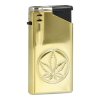 Zapalovač Angel JET Metal Gold Silver Hemp