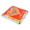 Sada Eurojet zapalovač a cigaretové pouzdro Heart red