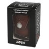 Kapsička Zippo na zapalovač, hnědá