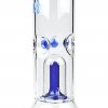 Bong sklo Nether, modrý, 24 cm