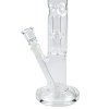 Bong skleněný s perkolací Transparent Ice 33cm