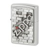 Zapalovač Zippo Wall Emblem, satin