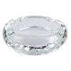 Doutníkový popelník křišťál Honeycomb 18cm, 4D, čirý
