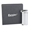 Dýmkový zapalovač Eurojet Burg, stříbrný