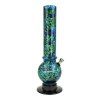 Akrylový bong Graffiti, 32 cm, modrý
