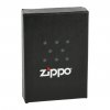 Zapalovač Zippo Ebony Logo, lesklý