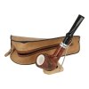 Dýmka Angelo Meerschaum Straight, filtr 9mm