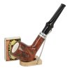 Dýmka Angelo Meerschaum Straight, filtr 9mm