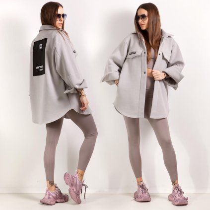 oversize shirt grey
