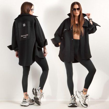 oversize shirt black