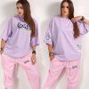 oversize tee lila